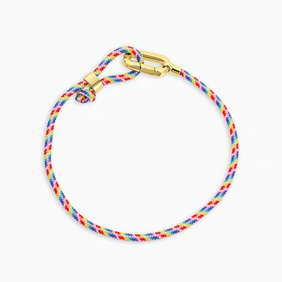Gorjana Paracord Bracelet Rainbow NWT msrp $58 - Picture 1 of 4